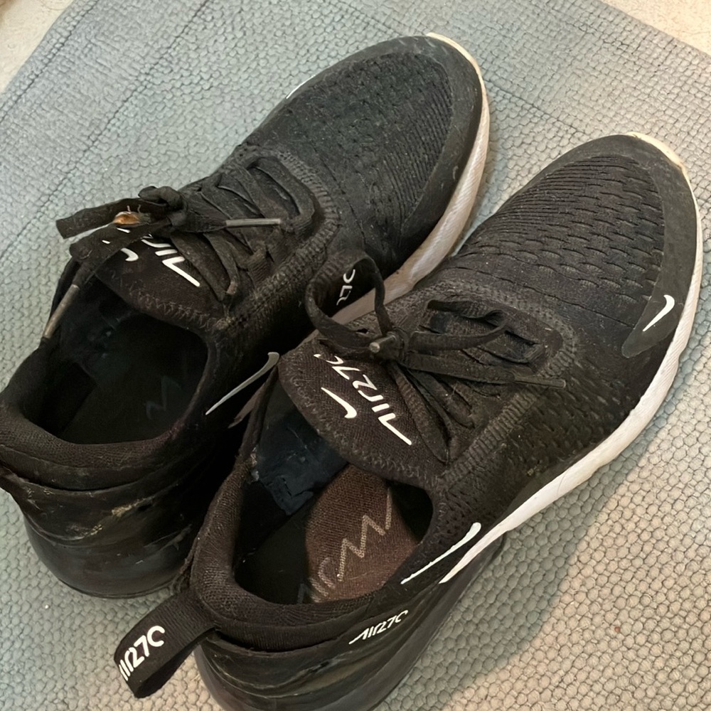 Nike Air Max 270 Black and White Sneakers